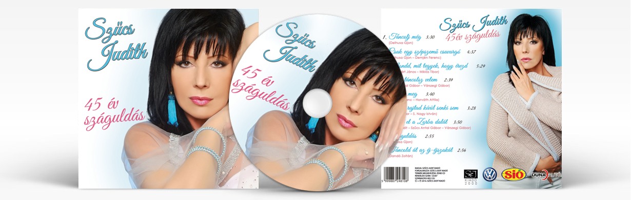 Szűcs Judith 45 év száguldás CD